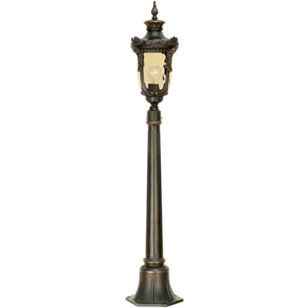 Elstead Lighting LED Tuin Pilaar Philadelphia | 1X E27 Max 60W | IP44 (Outdoor) | Old Bronze