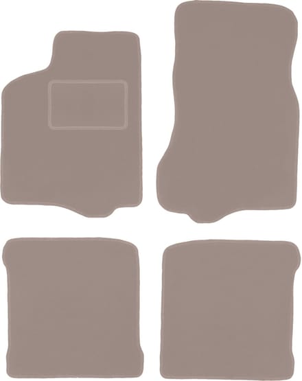 Beige veloursmatten voor: Seat Ibiza II hatchback (1993-2001)