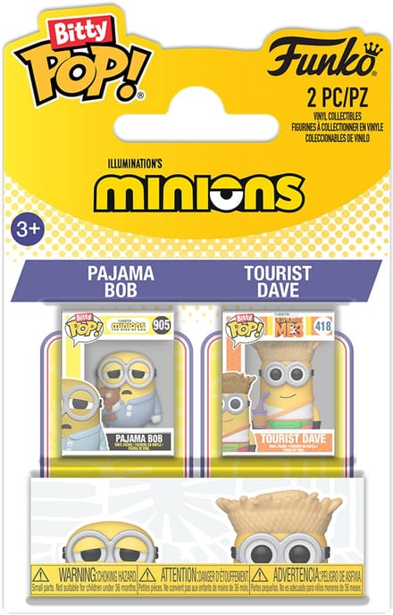Funko! - Bitty POP 2PK Minions B & D - Figuur