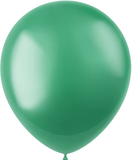 Ballonnen Radiant Regal Green Metallic 33cm - 10 stuks