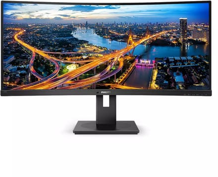 34" Philips B Lijn 345B1C - 3440x1440 - 100Hz - VA - Gebogen - Luidsprekers