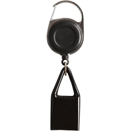 Siliconen Sticker Aansteker Leash Veilig Stash Clip Intrekbare Sleutelhanger Houder Cover zwart