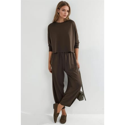 Modal Touch Blouse & Salwar Broek Set