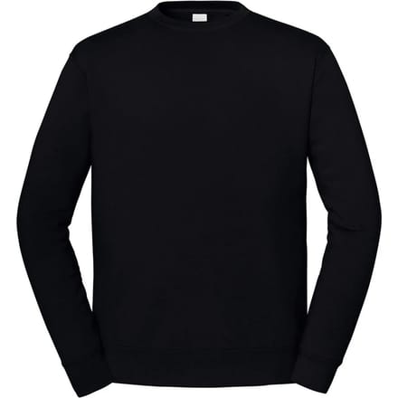Fruit of the Loom Unisex Sweatshirt Volwassenen (Zwart)