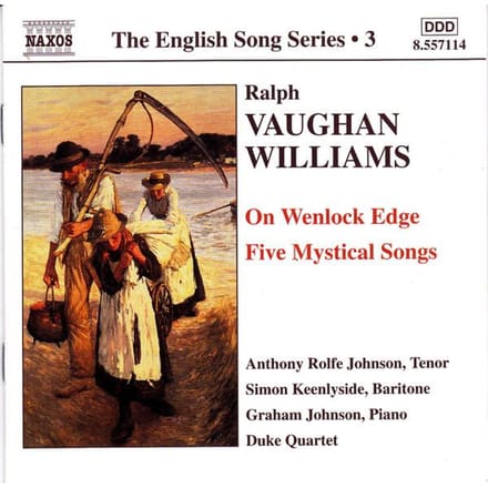 Anthony Rolfe Johnson, Simon Keenlyside, Graham Johnson, Duke Quartet - Vaughan Williams: English Songs 3 (CD)