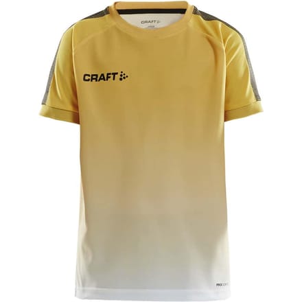 Craft Pro Control Fade Jersey Jr 1906703 - Sweden Yellow/Black - 134/140