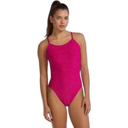 Dames zwempak uit 1 stuk TYR Cutout Lapped
