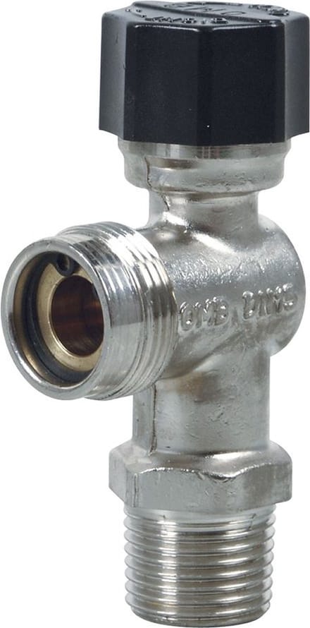 Gasaansluitkraan Gastec 1/2''x M24 haaks