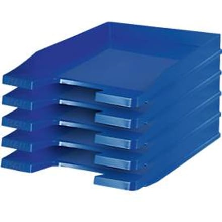 HAN Ordner, DIN C4, kunststof, 5 stuks, blauw