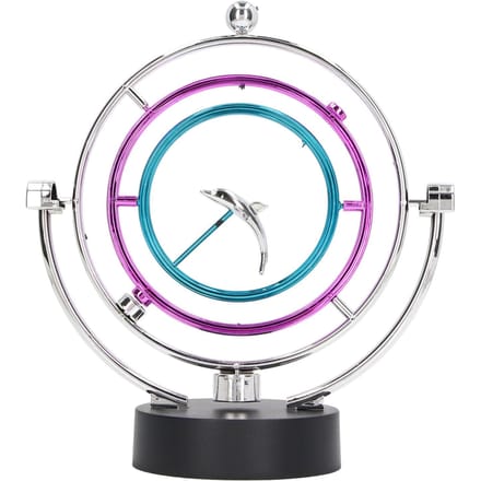 Perpetuum Mobile Speelgoed Innovatief Grote Cirkel Dolfijn Perpetuum Beweging Speelgoed voor Thuis Kantoor blue