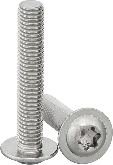 Lenskopschroeven met flens - Torx machinebouten - Vaste verbindingen maken - Geïntegreerde flens vervangt ring