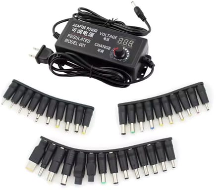 Verstelbare Adapter - Universele Voeding - Stroomaansluiting