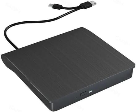 Externe DVD Speler - Optisch Station - Films Kijken - USB 3.0 Type C - 1 stuk - Zwart