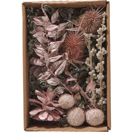 Droogenbloemen potpourri set "Pearl Pink"