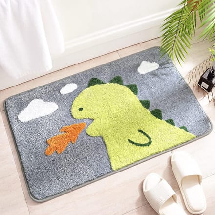 Zachte Antislip Badmat – Dikke Microvezel Douchekleed Waterabsorberend Machinewasbaar