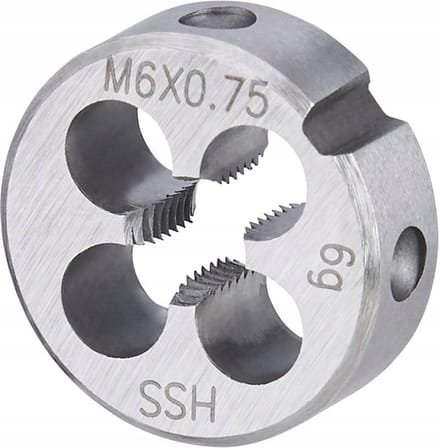 Fortis Fijne Schroefdraad Snijplaat MF12x1 EN22568