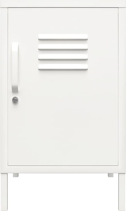 Mission-District-Eindtafel - 1-Deur - Wit Metaal