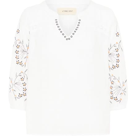 Vrouwenblouse Cream Serini