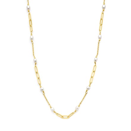 collier parels 42 + 3 cm 3 micron