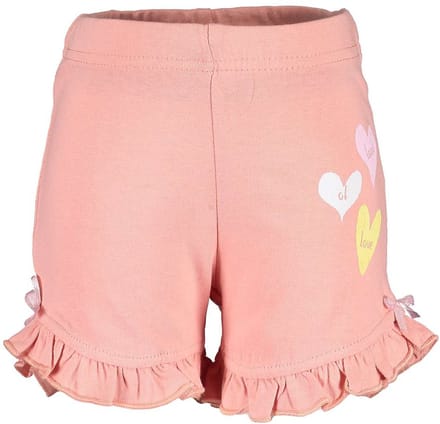 Blue Seven - Meisjes short - Zalmroze - Maat 68