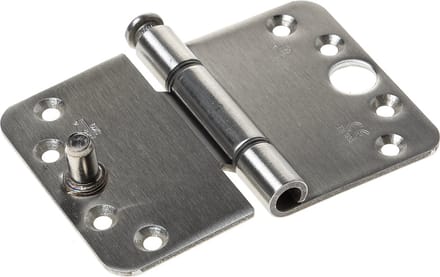 BSW Scharnier V RD 818 STD - RVS - 89 x 102 x 3 mm - met veiligheidspen