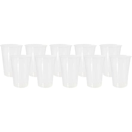 Duni plastic glazen 39 cl 10 stuks