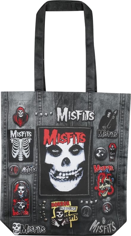 Misfits Rocksax - Misfits Logo Unisex Linnen tas - meerkleurig - Standard