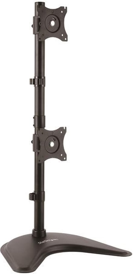 StarTech.com Verticaal Dual Monitorstandaard - Staal - For Monitors up Aan 27in