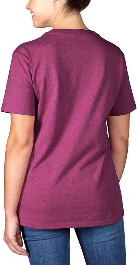 Carhartt Damen Loose Fit S/S Graphic T-Shirt Magenta Agate-M