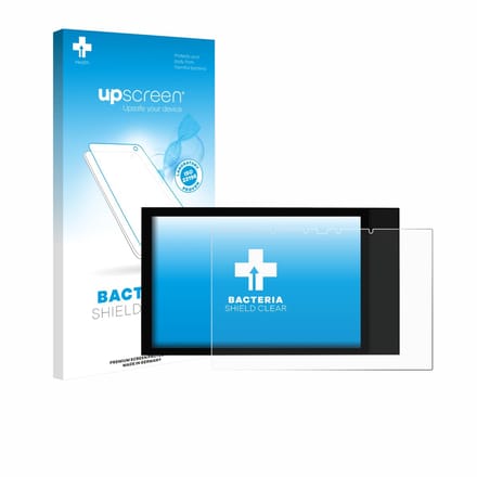 upscreen - Screenprotector voor Shelly Wall Display XL - Folie Beschermfolie transparant antibacterieel