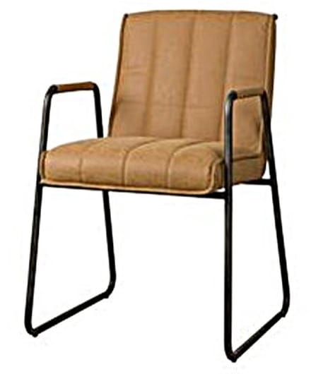 Tower Living Santo Armstoel - fabric Miami 004 cognac