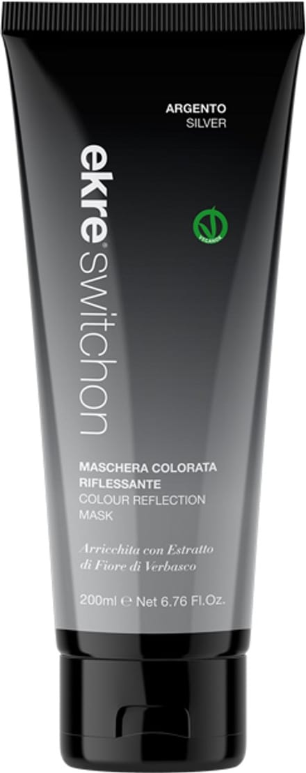 Ekre - Switch On Color Reflection Mask - Silver - 200 ml