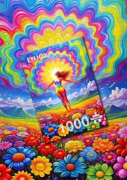 Enjoy Puzzle legpuzzel Energies in Sync 1000 stukjes landschap.