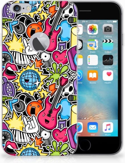 Apple iPhone 6 Plus | 6s Plus Silicone Back Cover Punk Rock