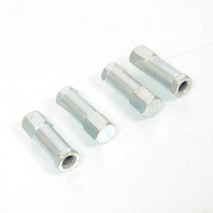 Écrou de culasse long Malossi M7 Pas 1.00 pour mobylette 50 par 4 / 19 4725 Neuf