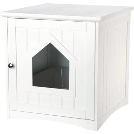 Trixie - Kattenmand Huis - Wit - 51X49X51 cm