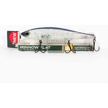 Yo Zuri Duel Hardcore Minnow Flat 130F drijvend kunstaas R1380-GHPB (6920) gray