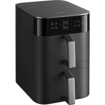 Xiaomi Smart Double Stack Airfryer XXL 12L | dubbel airfryer | Complete maaltijden in één keer | Ruimtebesparend design | 14 kookprogramma's