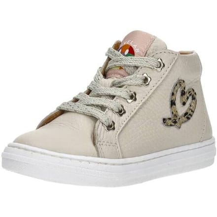 Develab Veterschoen hoog Veterschoen hoog - Beige - Maat 23