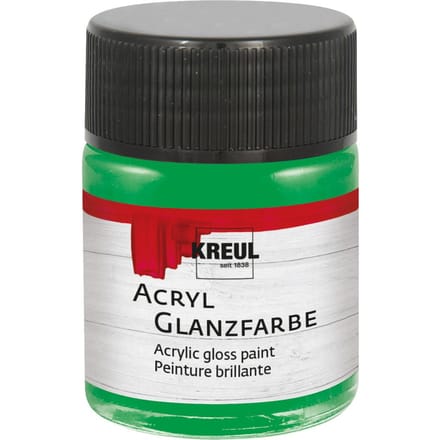KREUL Acrylglansverf, 50 ml - Groen