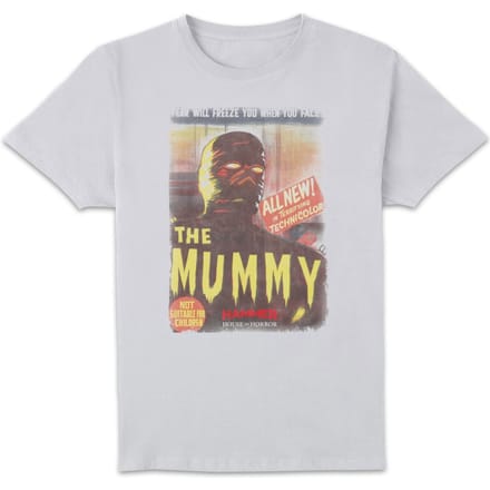 Hammer Horror The Mummy Men's T-Shirt - White - L