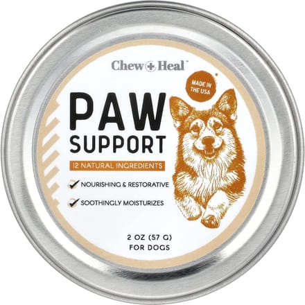 Kauw + Genezing, Pootondersteuning, voor Honden, 57g (2 ons) beige