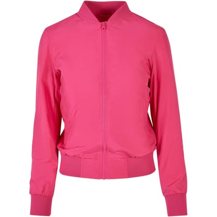 Urban Classics - Light hibiskus pink Bomber jacket - M - Roze