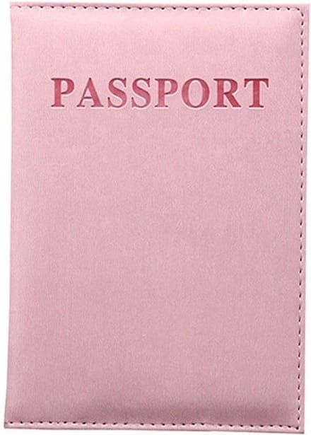 New Age Devi - Roze Leren Paspoorthouder - Paspoort Hoesje - Cover - Mapje