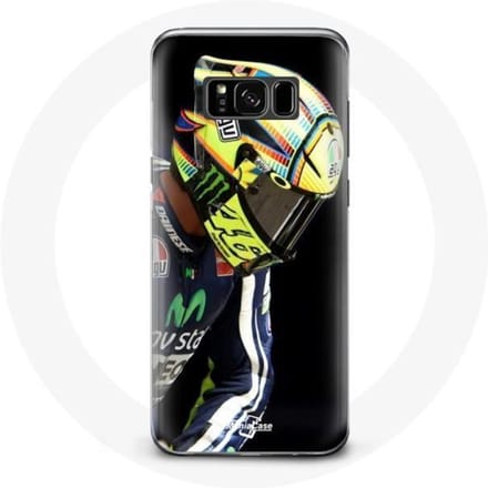 Coque - Valentino Rossi - Samsung Galaxy S8 Plus - Souple - Protection - Noir