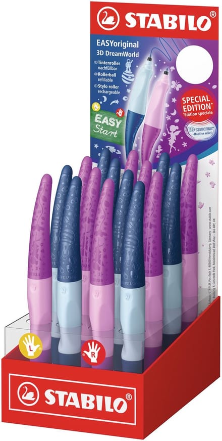 Rollerpen stabilo easyoriginal 3d dreamw m ass | 16 stuks