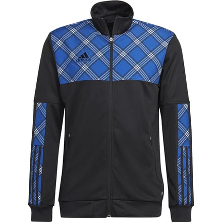Adidas Jacket Tiro Zwart / Blauw Heren