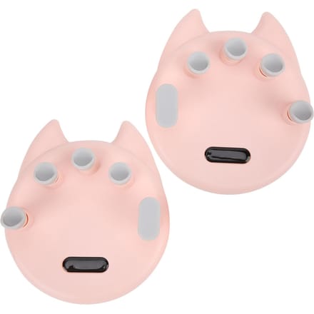 2 Pièces Entraîneurs de Doigts de Piano Correction de la Posture Renforcer Accessoire d'Instrument pour Débutant Rose white