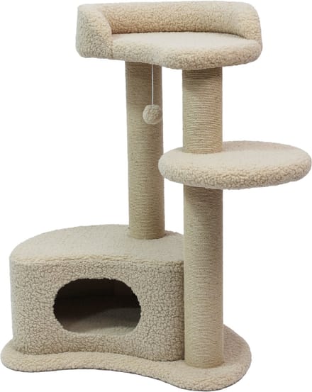 Boony krabpaal luna sand beige 104cm