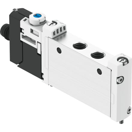 Festo 5/2 Monostabiel Lucht Magneetventiel M7 320L/Min - 8031485 - P2P3T